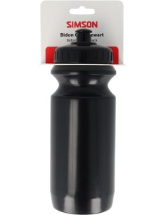 Simson Bidon - 600 ml - Mat Zwart 2