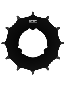 Tandwiel 24T Enduo Cargo Nexus Alfine - zwart