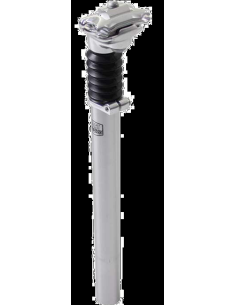 Zadelpen Post Moderne verend ø27,2 mm / 300 mm - zilver