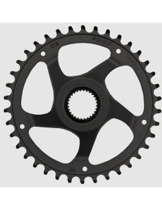 Kettingblad 38T KMC - geschikt voor Bosch generatie 4 - zwart