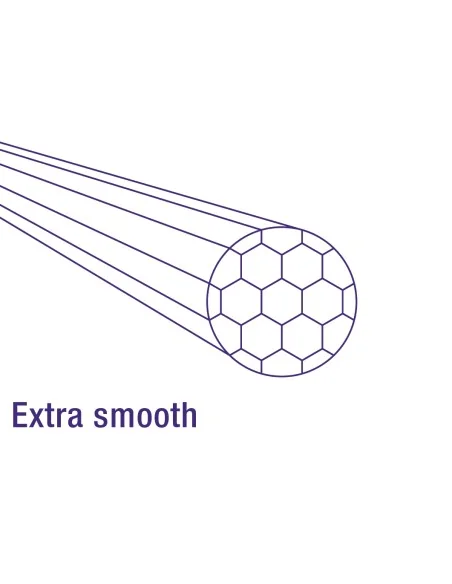 Schakel binnenkabel Elvedes 2250mm RVS Slick ø1,1mm Shimano / SRAM N-nippel (op kaart) - Zilver