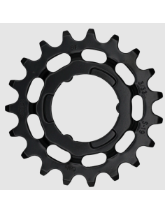 Tandwiel KMC Voor Shimano 19T O-MO Staal 3/32 inch - Zwart