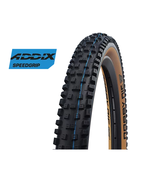 Vouwband Schwalbe Nobby Nic Evo Super Ground 29 x 2.40" / 62-622 - bronze sidewall