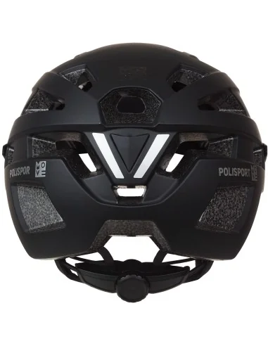 Fietshelm Polisport City Move M 54-58 cm - zwart