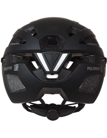 Fietshelm Polisport City Move M 54-58 cm - zwart