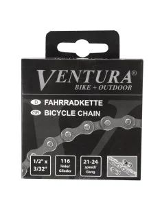 Ketting 8 speed Ventura 1/2 x 3/32" 116 schakels - inclusief sluitschakel