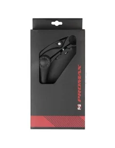 Stuurpen 1" Promax aluminium 0-70° verstelbare hoek met Ø25,4 mm klem - zwart