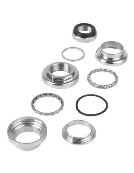 Balhoofd 1a" Neco Ahead voor 25,4mm stuur (B130mm / B230mm) staal - zwart