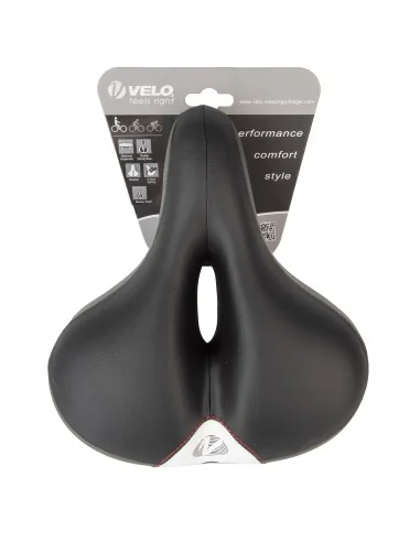 Fietszadel Velo Newport Gemini City / Comfort 245 x 212 mm - zonder zadelklem