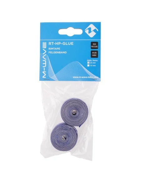 Velglint 12-29" M-Wave RT-HP-Glue hoge druk 20 mm - blauw (1 set)