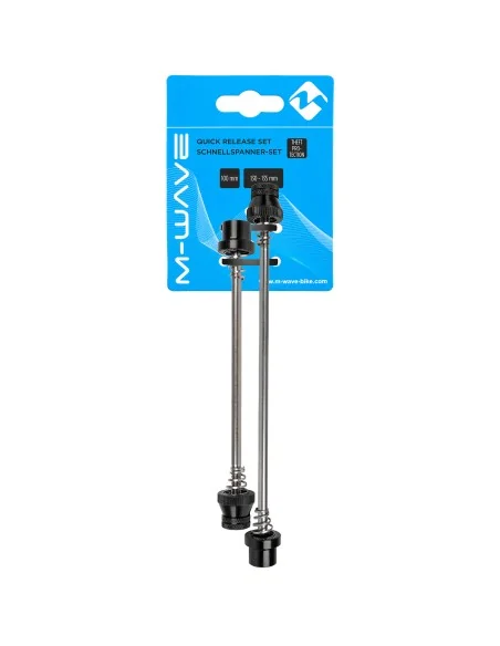Snelspannerset M-Wave OLD 100 + 135mm - zwart