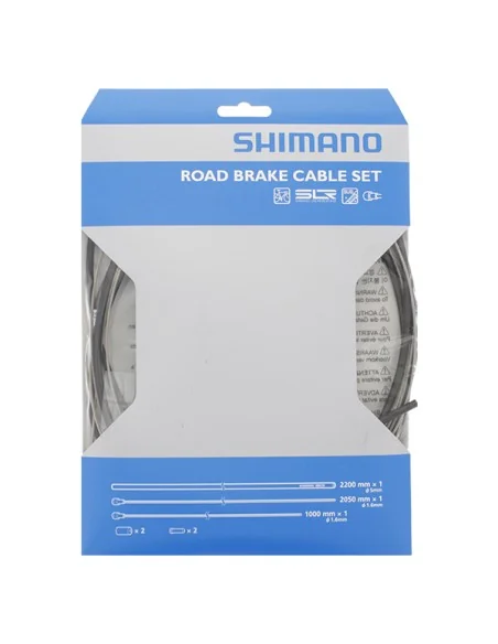 Remkabelset Shimano Race RVS - zwart