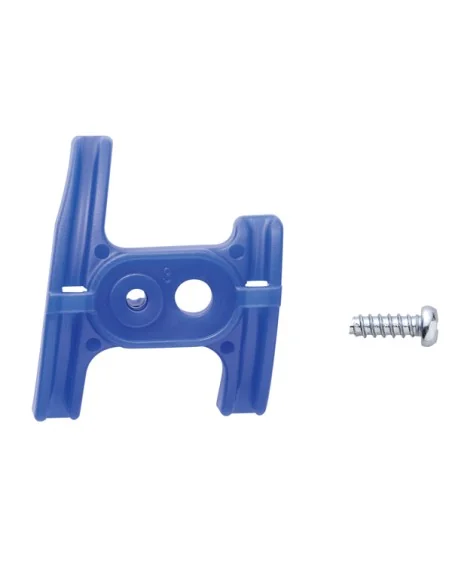 Kabelgeleider Shimano - klembevestiging met zelftappende schroef - Blauw