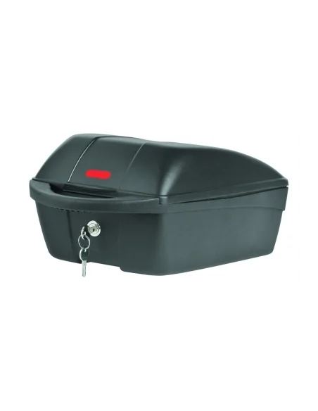 Topkoffer Polisport Luxe - zwart (vaste montage op drager)