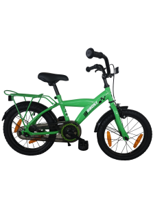 Kinderfiets Bikefun Boost 16 inch met remnaaf - Groen