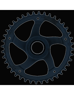 Kettingblad 40T KMC - geschikt voor Bosch generatie 4 - zwart 2