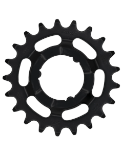 Tandwiel KMC Voor Shimano 21T O-MO Staal 3/32 inch - Zwart