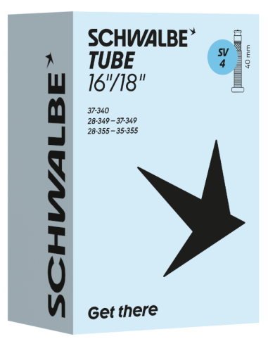 Binnenband Schwalbe SV4 (16-18'') 28/37-340/355 - 40mm ventiel