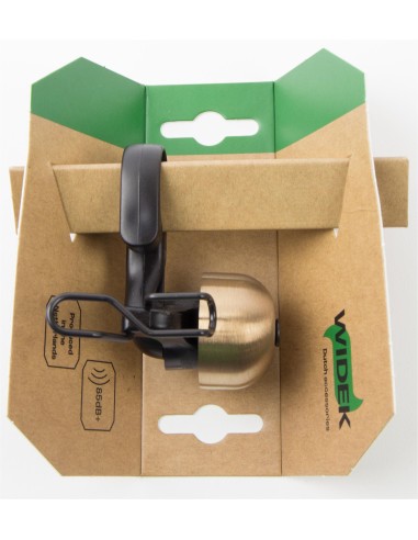 Fietsbel Widek E-bike - Zwart/koper