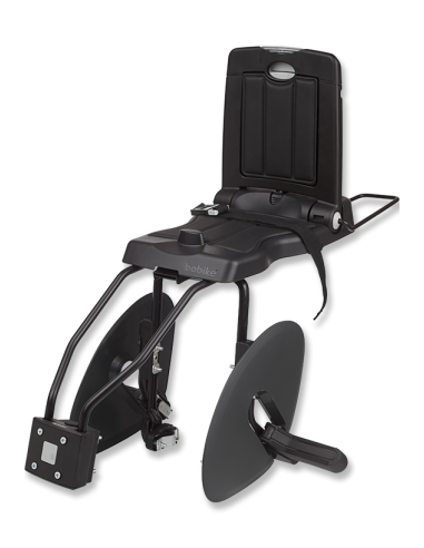 Kinderzitje achter Bobike Classic Junior Plus - urban black