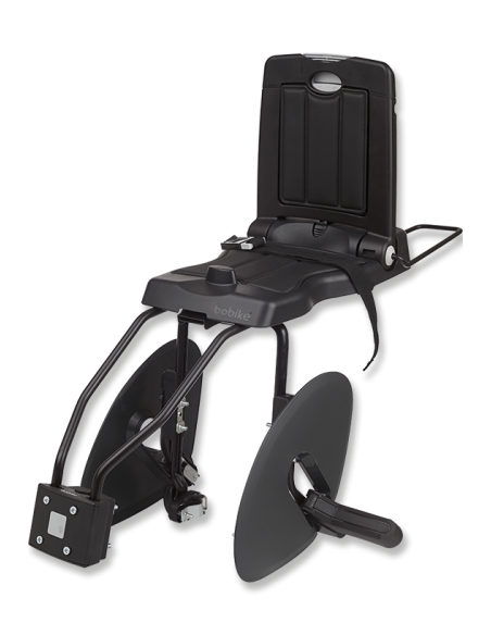 Kinderzitje achter Bobike Classic Junior Plus - urban black
