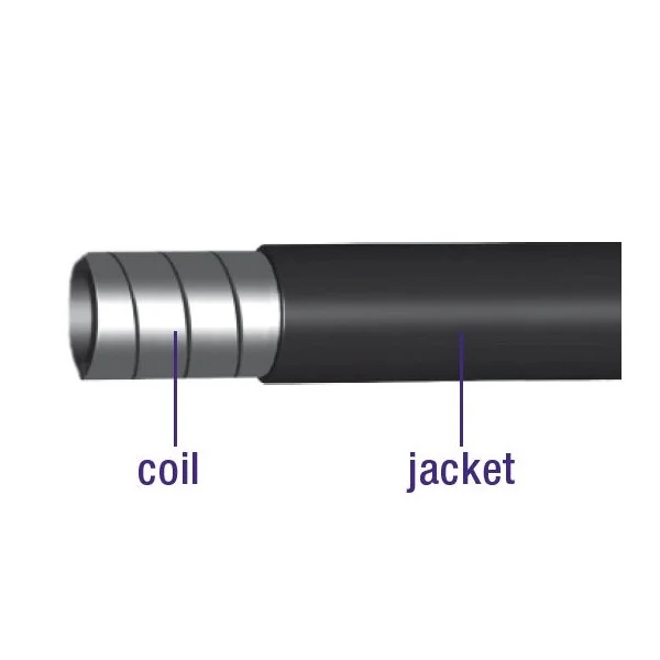 Rem buitenkabel Elvedes zonder teflon voering ø5,0mm / 30 meter - zwart (in een doos)