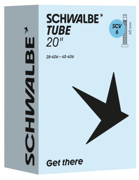 Binnenband Schwalbe SCV6 (20'') - 28/40-406 - 40mm ventiel