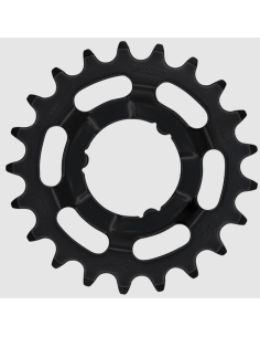 Tandwiel KMC Voor Shimano 21T O-MO Staal 3/32 inch - Zwart