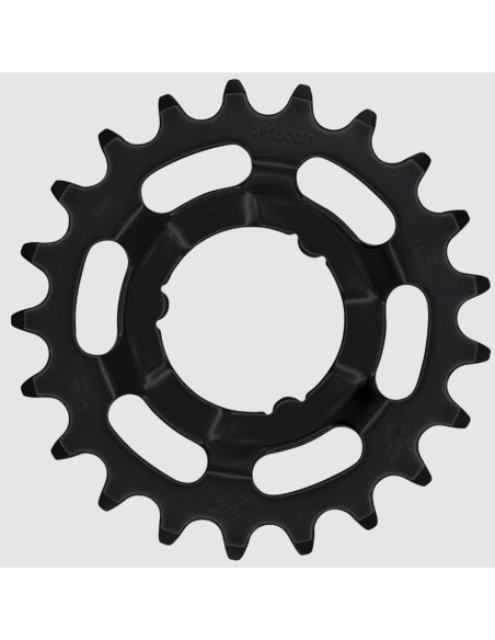 Tandwiel KMC Voor Shimano 21T O-MO Staal 3/32 inch - Zwart