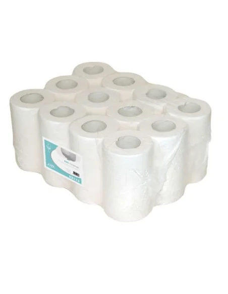 Poetspapier Euro minirol 1-laags 120 meter x 20cm (12 rollen)