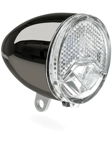 Koplamp Axa 606 Auto 15 Lux - zwart