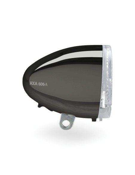 Koplamp Axa 606 Auto 15 Lux - zwart