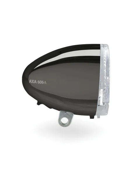 Koplamp Axa 606 Auto 15 Lux - zwart