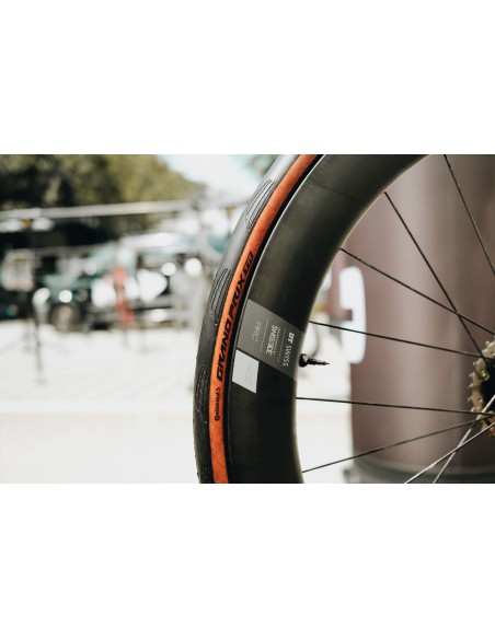 Buitenband Continental Grand Prix TR 28 x 1.00'' / 25-622 - zwart/transparant
