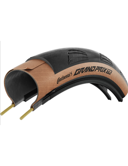 Buitenband Continental Grand Prix TR 28 x 1.25'' / 32-622 - zwart/transparant