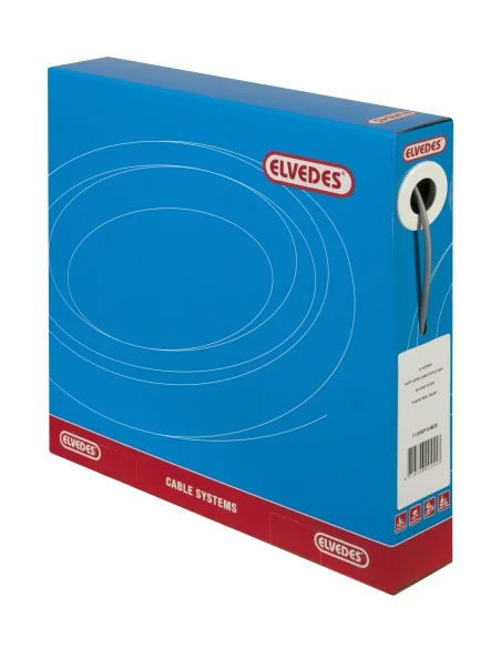 Schakel buitenkabel Elvedes met voering 30 meter / Ø4,2mm - zilver (30 meter in doos)