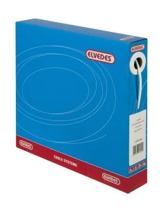 Schakel buitenkabel Elvedes met teflon voering 30 meter / Ø4,2mm - wit (30 meter in doos)