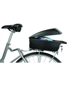 Topkoffer Polisport Luxe - zwart (vaste montage op drager) 2