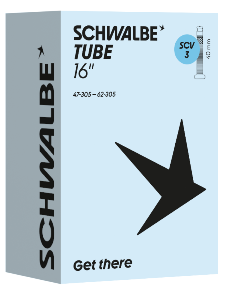 Binnenband Schwalbe SCV3 (16'') - 47/62-305 - 40mm ventiel