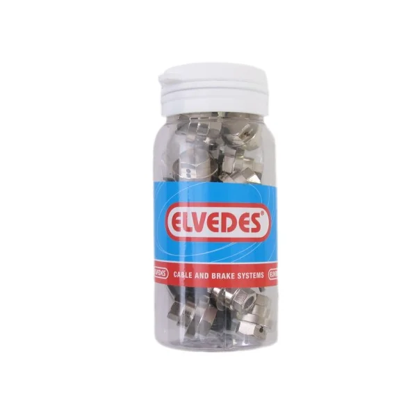 Schroefnippels met E-caps Elvedes rollerbrake BR-IM81/80/55/45 - messing (15 stuks)