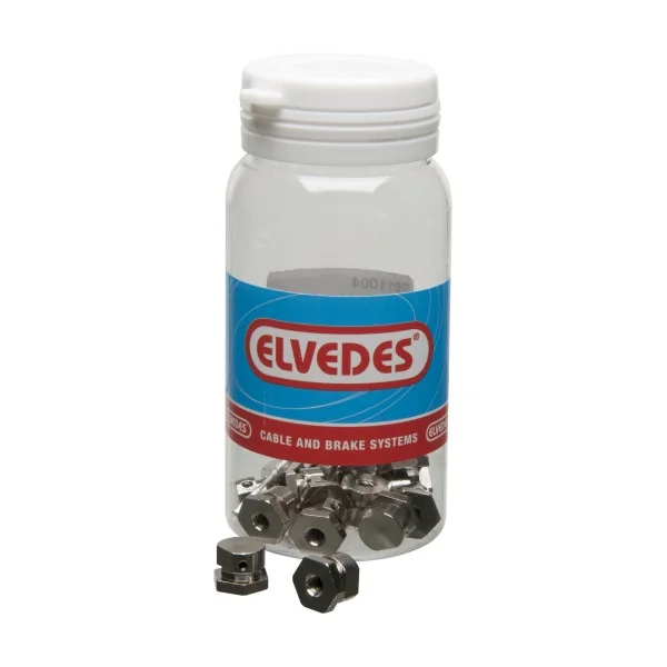 Schroefnippel Elvedes voor Shimano Nexus 4/7/8 speed messing - 15 stuks