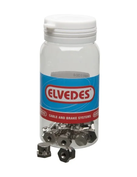 Schroefnippel Elvedes voor Shimano Nexus 4/7/8 speed messing - 15 stuks