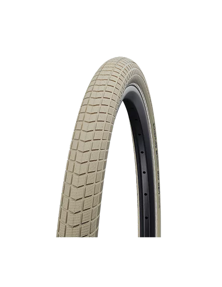 Buitenband Schwalbe Little Big Ben K-Guard 28 x 1.50" / 40-622 - creme met reflectie