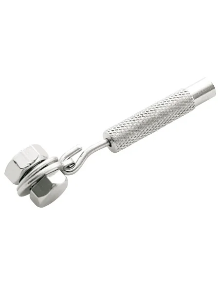 Universele kabelspanner Elvedes Sturmey Archer 25 mm - messing (15 stuks) - Zilver