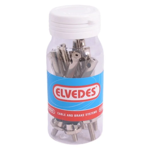 Universele trommelremversteller Elvedes M 4,5 - messing (10 stuks)