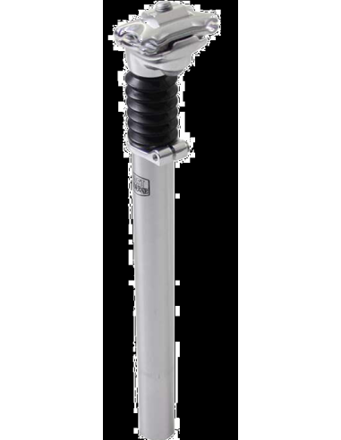 Zadelpen Post Moderne verend ø27,2 mm / 300 mm - zilver