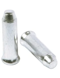 Anti-rafel nippel Elvedes ø2.3mm aluminium - zilver (500 stuks)