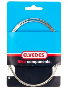 Schakel binnenkabel Elvedes 5000mm RVS ø1,1mm Shimano / SRAM N-nippel (op kaart) - Zilver