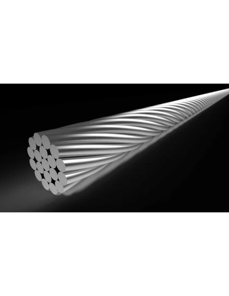 Schakel binnenkabel Elvedes 5000mm RVS ø1,1mm Shimano / SRAM N-nippel (op kaart) - Zilver