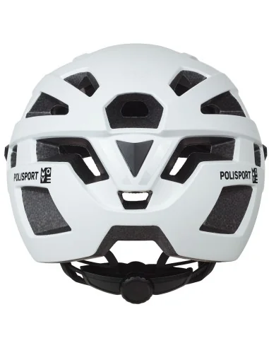 Fietshelm Polisport City Move L 58-61 cm - wit